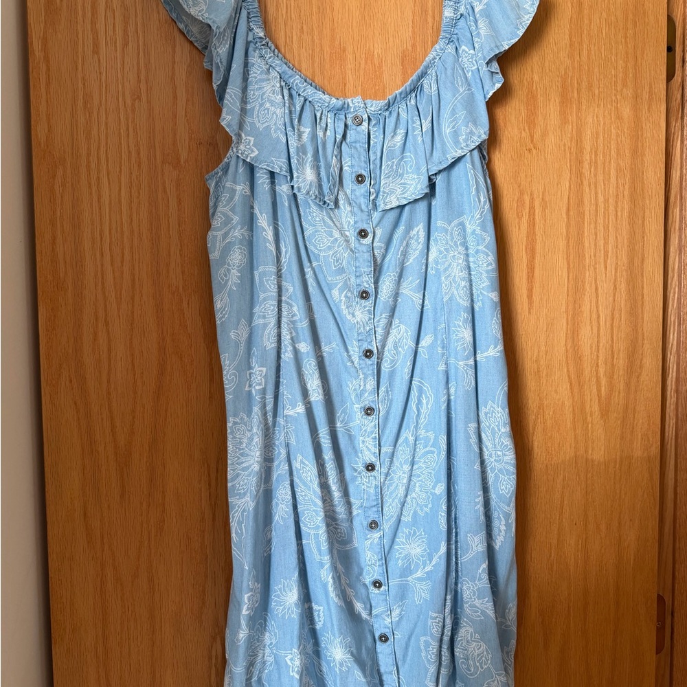 Mudd Light Blue Floral Dress